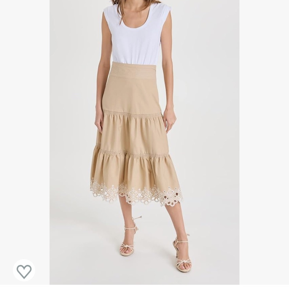 Veronica Beard Amaia Eyelet Combo Dress NWT - Picture 3 of 9
